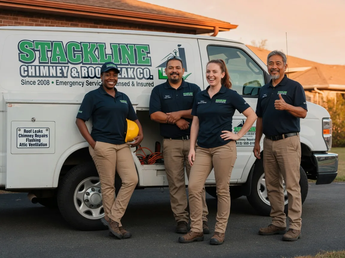 Chimney flashing repair company in King City, MO